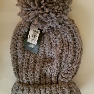 Nwt-Women's Macy's Marcus Adler silver hat